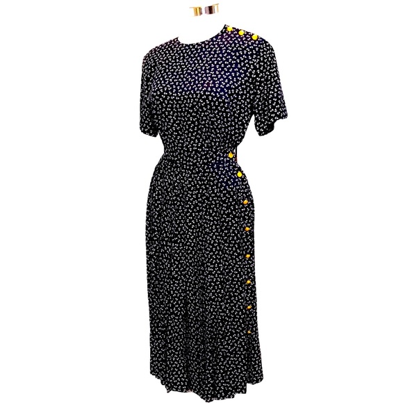 Talbots Dresses & Skirts - Vintage Rare Navy Dress 2 pc Matching Top & Skirt Nautical Theme